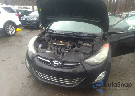 2012 Hyundai Elantra Limited from USA, damaged, VIN 5NPDH4AE7CH120719